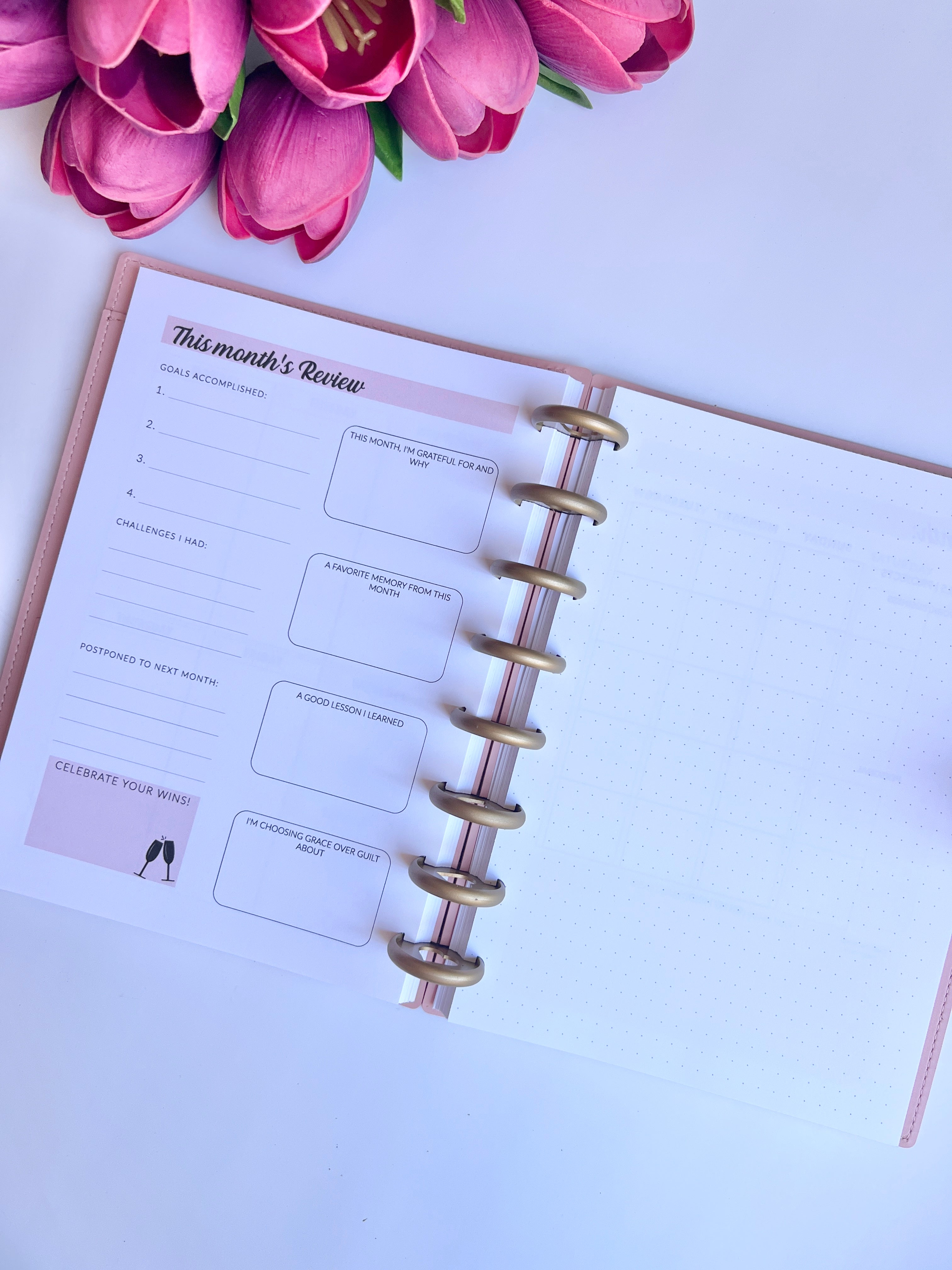 2026 Weekly and Monthly Discbound Planner